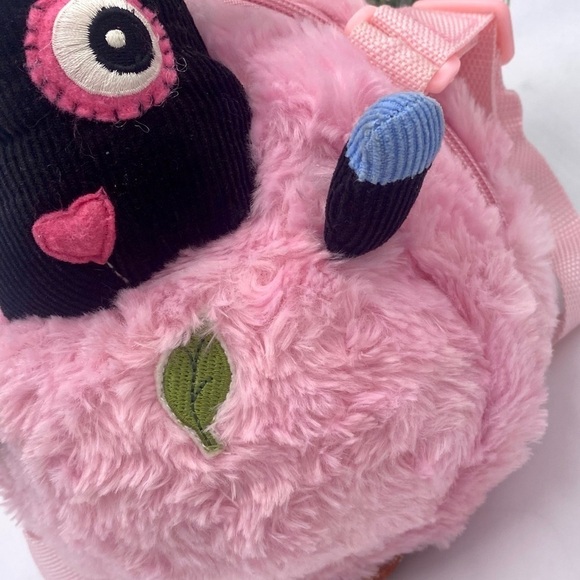 Eco Snooper Pink SUSIE sheep kids Backpack Removable stuffed Animal‎ Toy rare - Picture 4 of 15